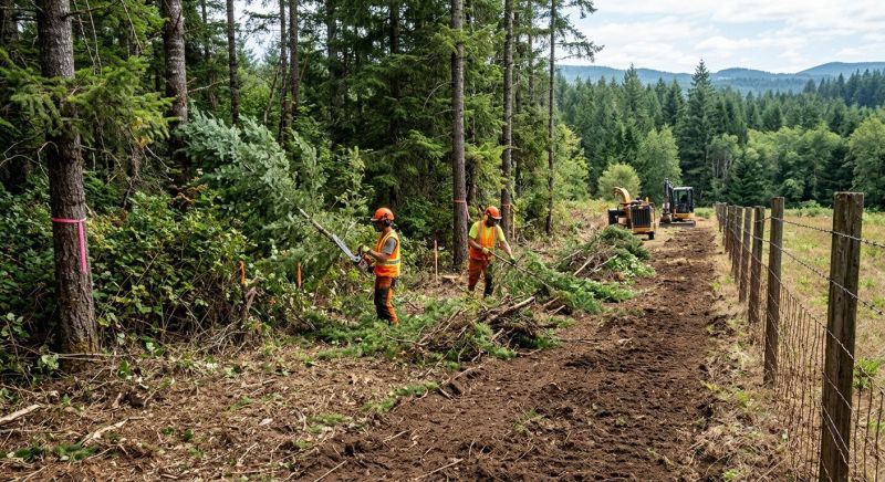 Ground Clearing in Gwinnett County, GA
